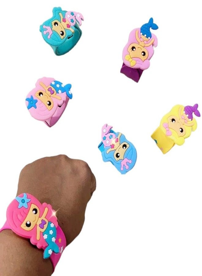 PARTISH Kids Wrist Band for Boys and Girls Pack of 6 Pcs l Silicone Slap Bracelets Bands, Birthday Return Gifts, Party Theme For Kids - Image 5